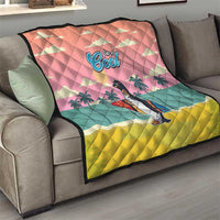 Penguin Im So Cool Christmas Quilt Xmas Holiday Patterns - Wonder Print Shop