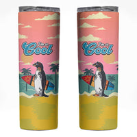 Penguin Im So Cool Christmas Skinny Tumbler Xmas Holiday Patterns - Wonder Print Shop