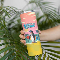 Penguin Im So Cool Christmas Skinny Tumbler Xmas Holiday Patterns - Wonder Print Shop