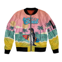 Penguin Im So Cool Christmas Sleeve Zip Bomber Jacket Xmas Holiday Patterns - Wonder Print Shop