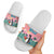 Penguin Im So Cool Christmas Slide Sandals Xmas Holiday Patterns - Wonder Print Shop