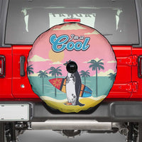 Penguin Im So Cool Christmas Spare Tire Cover Xmas Holiday Patterns - Wonder Print Shop