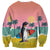 Penguin Im So Cool Christmas Sweatshirt Xmas Holiday Patterns - Wonder Print Shop