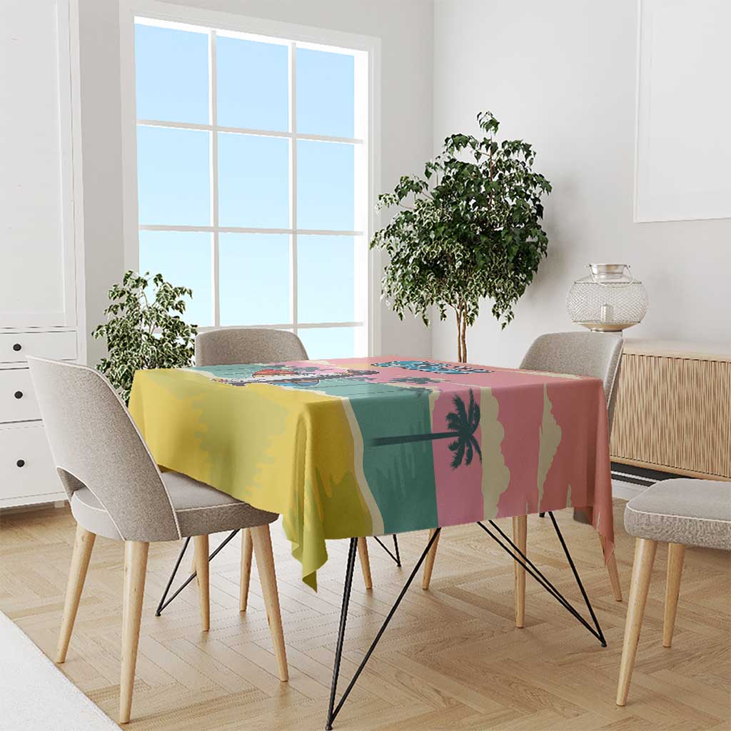 Penguin Im So Cool Christmas Tablecloth Xmas Holiday Patterns - Wonder Print Shop