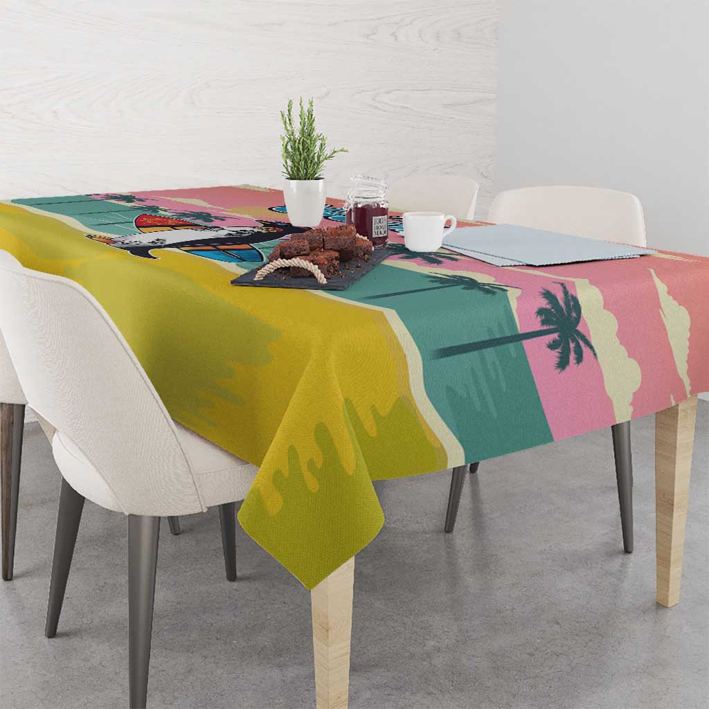 Penguin Im So Cool Christmas Tablecloth Xmas Holiday Patterns - Wonder Print Shop