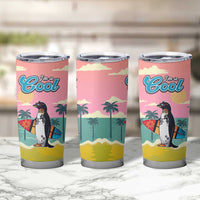 Penguin Im So Cool Christmas Tumbler Cup Xmas Holiday Patterns - Wonder Print Shop
