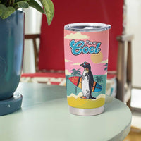 Penguin Im So Cool Christmas Tumbler Cup Xmas Holiday Patterns - Wonder Print Shop