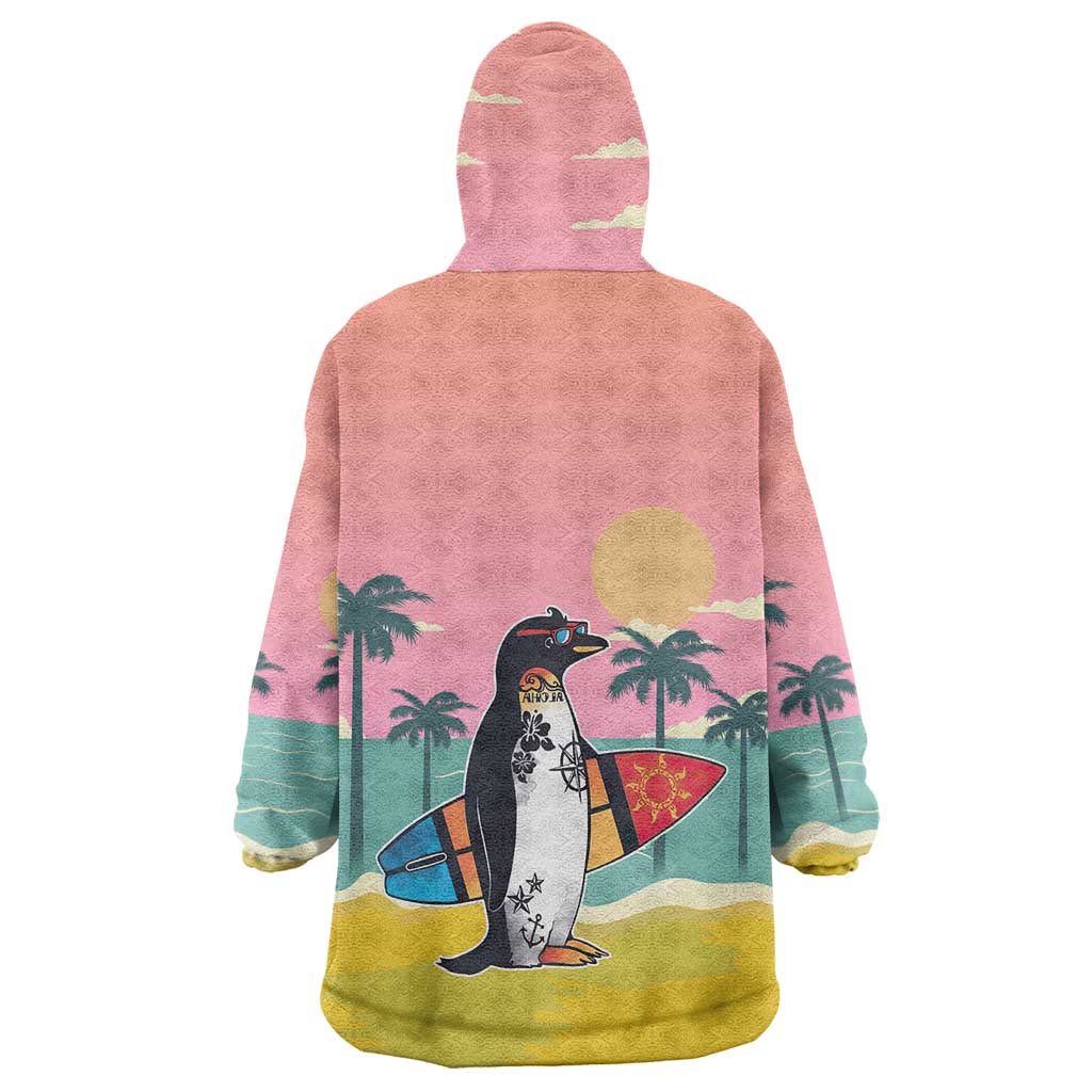 Penguin Im So Cool Christmas Wearable Blanket Hoodie Xmas Holiday Patterns - Wonder Print Shop