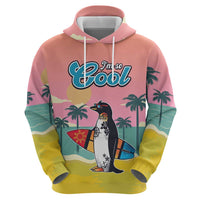 Penguin Im So Cool Christmas Zip Hoodie Xmas Holiday Patterns - Wonder Print Shop
