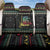 Christmas Vintage Guitar Back Car Seat Cover Xmas Holiday Patterns - Wonder Print Shop