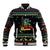 Christmas Vintage Guitar Baseball Jacket Xmas Holiday Patterns - Wonder Print Shop