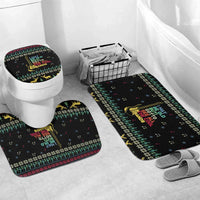 Christmas Vintage Guitar Bathroom Set Xmas Holiday Patterns - Wonder Print Shop