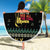 Christmas Vintage Guitar Beach Blanket Xmas Holiday Patterns - Wonder Print Shop