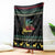 Christmas Vintage Guitar Blanket Xmas Holiday Patterns - Wonder Print Shop
