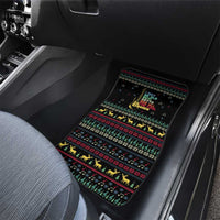 Christmas Vintage Guitar Car Mats Xmas Holiday Patterns - Wonder Print Shop