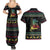 Christmas Vintage Guitar Couples Matching Summer Maxi Dress and Hawaiian Shirt Xmas Holiday Patterns - Wonder Print Shop