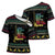 Christmas Vintage Guitar Cross Shoulder Shirt Xmas Holiday Patterns - Wonder Print Shop