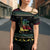 Christmas Vintage Guitar Cross Shoulder Shirt Xmas Holiday Patterns - Wonder Print Shop