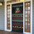 Christmas Vintage Guitar Door Cover Xmas Holiday Patterns - Wonder Print Shop