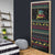 Christmas Vintage Guitar Door Cover Xmas Holiday Patterns - Wonder Print Shop