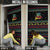 Christmas Vintage Guitar Door Cover Xmas Holiday Patterns - Wonder Print Shop