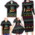 Christmas Vintage Guitar Family Matching Long Sleeve Bodycon Dress and Hawaiian Shirt Xmas Holiday Patterns - Wonder Print Shop