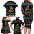 Christmas Vintage Guitar Family Matching Long Sleeve Bodycon Dress and Hawaiian Shirt Xmas Holiday Patterns - Wonder Print Shop