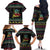Christmas Vintage Guitar Family Matching Off The Shoulder Long Sleeve Dress and Hawaiian Shirt Xmas Holiday Patterns - Wonder Print Shop