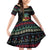 Christmas Vintage Guitar Family Matching Off Shoulder Short Dress and Hawaiian Shirt Xmas Holiday Patterns - Wonder Print Shop