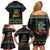 Christmas Vintage Guitar Family Matching Off Shoulder Short Dress and Hawaiian Shirt Xmas Holiday Patterns - Wonder Print Shop