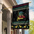 Christmas Vintage Guitar Garden Flag Xmas Holiday Patterns - Wonder Print Shop