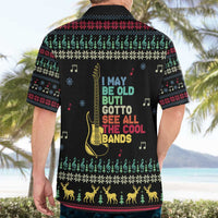 Christmas Vintage Guitar Hawaiian Shirt Xmas Holiday Patterns - Wonder Print Shop