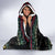 Christmas Vintage Guitar Hooded Blanket Xmas Holiday Patterns - Wonder Print Shop