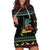 Christmas Vintage Guitar Hoodie Dress Xmas Holiday Patterns - Wonder Print Shop