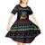 Christmas Vintage Guitar Kid Short Sleeve Dress Xmas Holiday Patterns - Wonder Print Shop