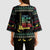 Christmas Vintage Guitar Kimono Sleeve Blouse Xmas Holiday Patterns - Wonder Print Shop