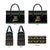Christmas Vintage Guitar Leather Bag Xmas Holiday Patterns - Wonder Print Shop