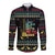 Christmas Vintage Guitar Long Sleeve Button Shirt Xmas Holiday Patterns - Wonder Print Shop