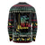 Christmas Vintage Guitar Long Sleeve Shirt Xmas Holiday Patterns - Wonder Print Shop