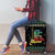 Christmas Vintage Guitar Luggage Cover Xmas Holiday Patterns - Wonder Print Shop
