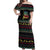 Christmas Vintage Guitar Off Shoulder Maxi Dress Xmas Holiday Patterns - Wonder Print Shop