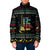 Christmas Vintage Guitar Padded Jacket Xmas Holiday Patterns - Wonder Print Shop