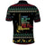 Christmas Vintage Guitar Polo Shirt Xmas Holiday Patterns - Wonder Print Shop