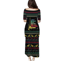Christmas Vintage Guitar Puletasi Xmas Holiday Patterns - Wonder Print Shop