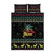 Christmas Vintage Guitar Quilt Bed Set Xmas Holiday Patterns - Wonder Print Shop