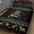 Christmas Vintage Guitar Quilt Bed Set Xmas Holiday Patterns - Wonder Print Shop