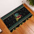 Christmas Vintage Guitar Rubber Doormat Xmas Holiday Patterns - Wonder Print Shop