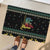 Christmas Vintage Guitar Rubber Doormat Xmas Holiday Patterns - Wonder Print Shop