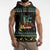 Christmas Vintage Guitar Sleeveless Hoodie Xmas Holiday Patterns - Wonder Print Shop