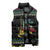 Christmas Vintage Guitar Sleeveless Puffer Jacket Xmas Holiday Patterns - Wonder Print Shop